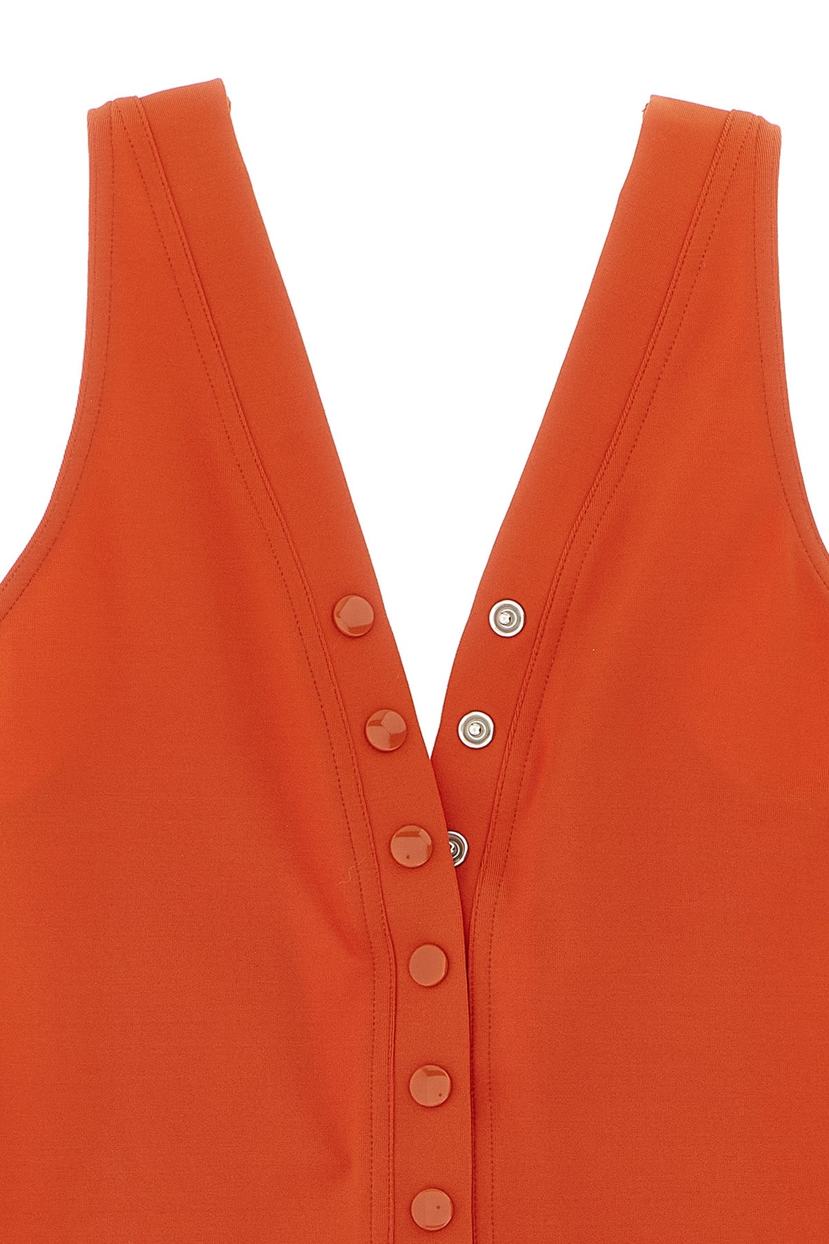 ERES Icône orange one-piece swimsuit back view
