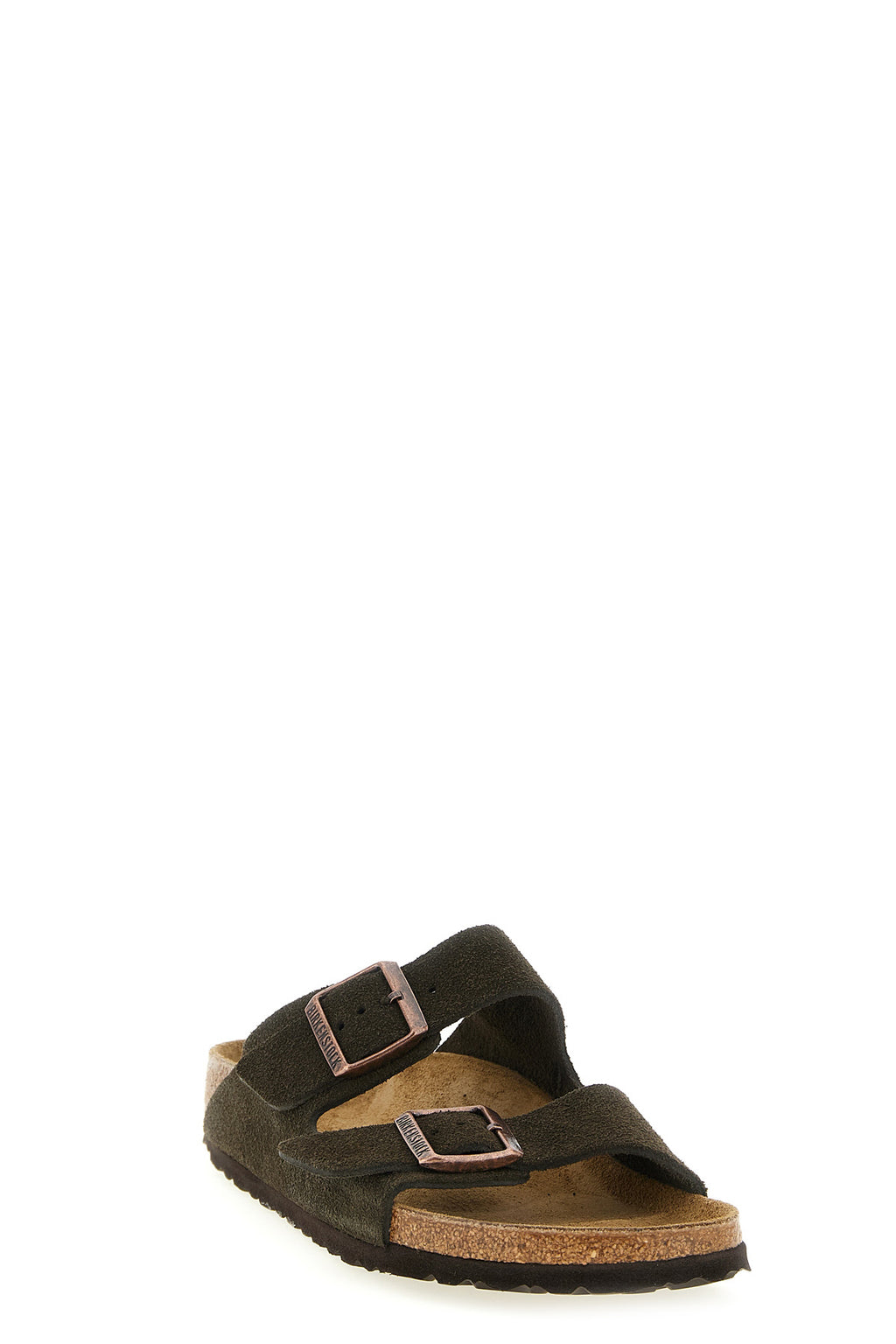 Engraved metal buckles detail Birkenstock 'Arizona' sandals