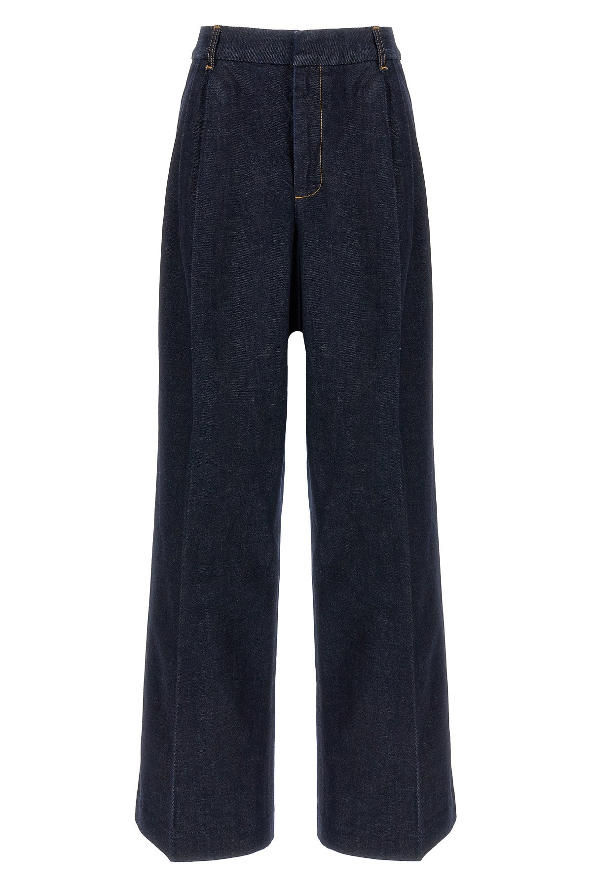ZIMMERMANN Jeans - Silhouette à jambes larges avec pinces