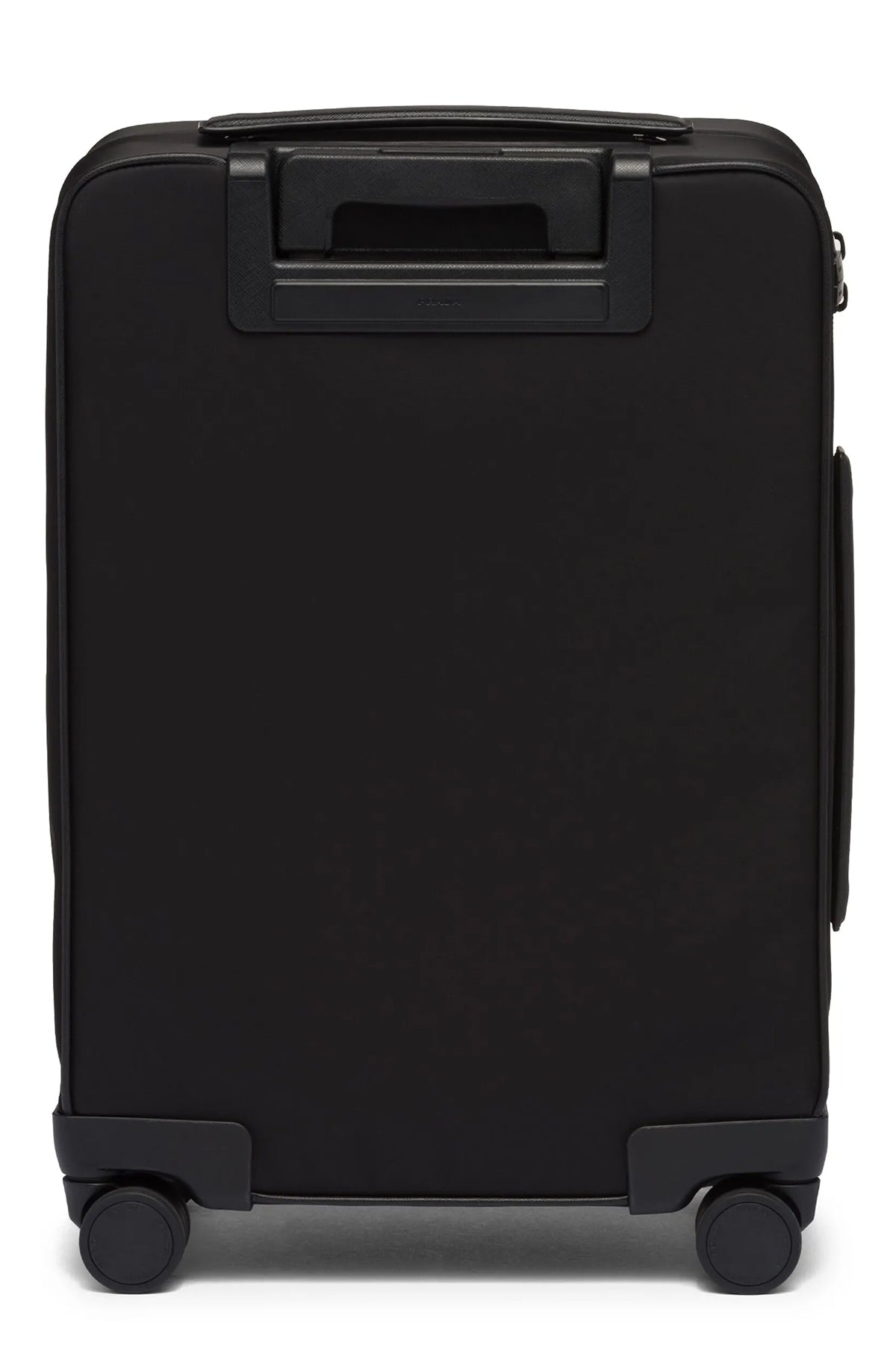 Prada Re-Nylon Trolley - Telescopic handle and TSA lock detail