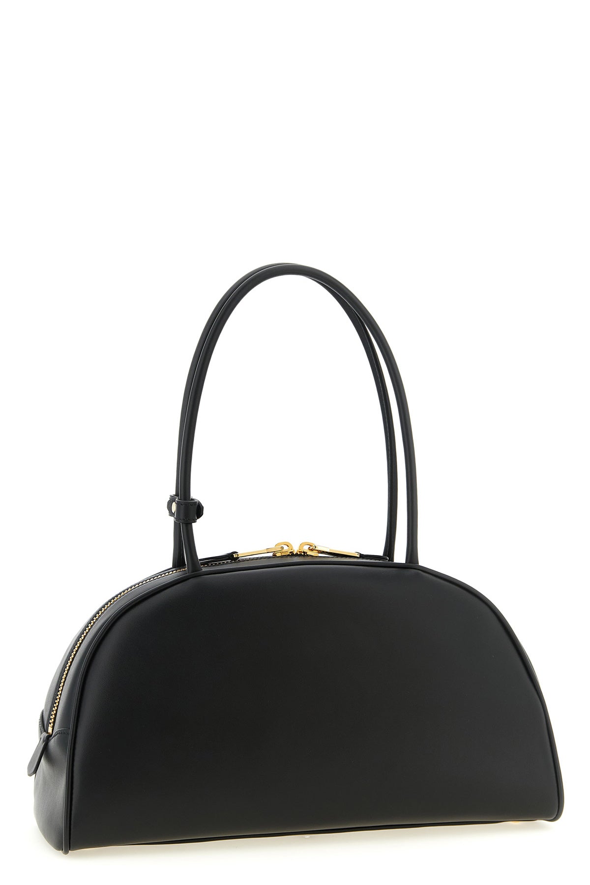 Detalle interior bolso Miu Miu con placa logo