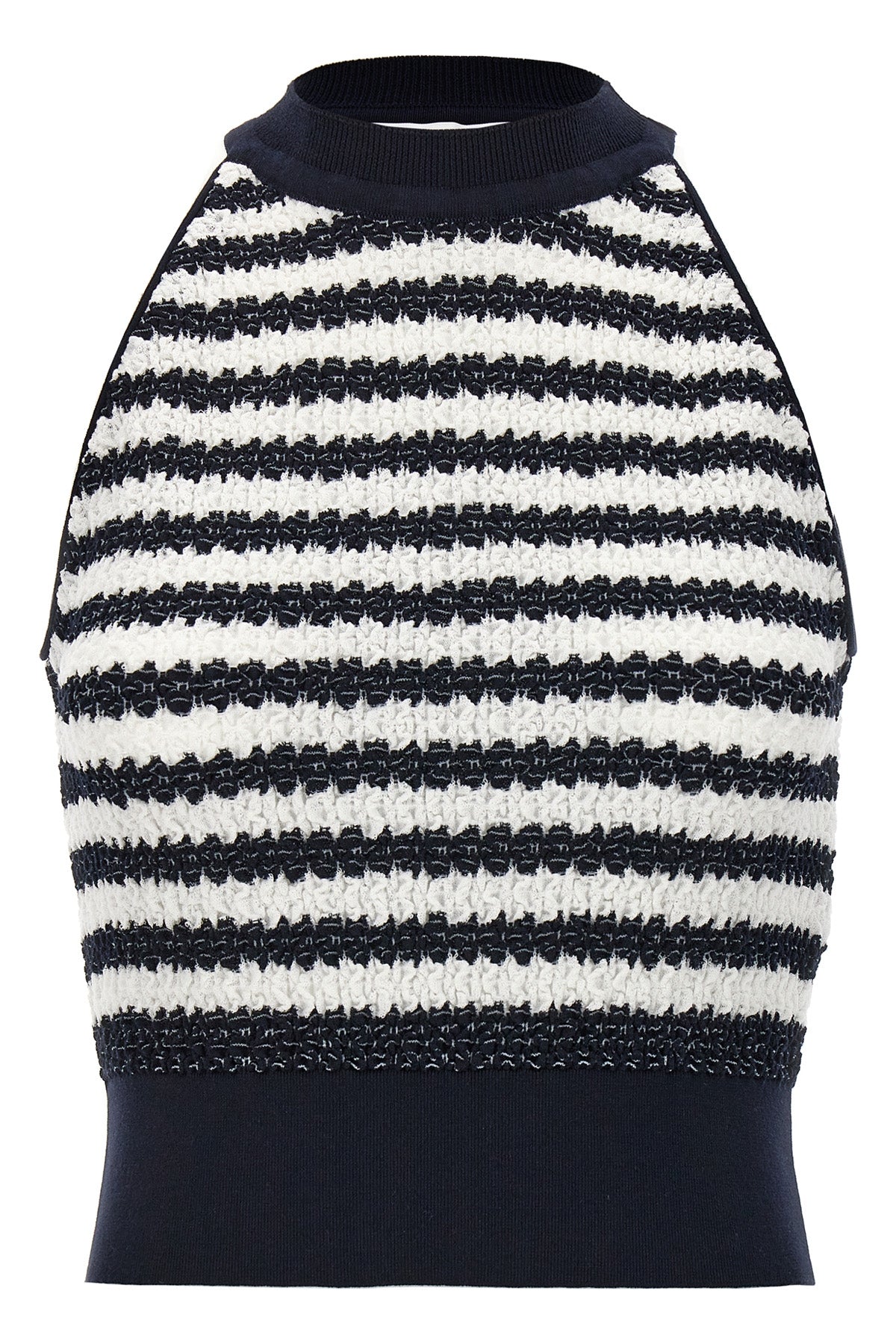 Antonino Valenti crop top - Three-dimensional knit texture