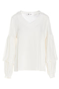 DI.LA3 PARI' Camicia - Silhouette oversize in seta