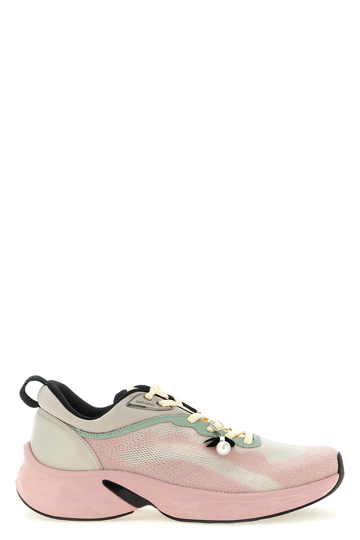 Jimmy Choo Diamond Run Sneaker Moon Rose