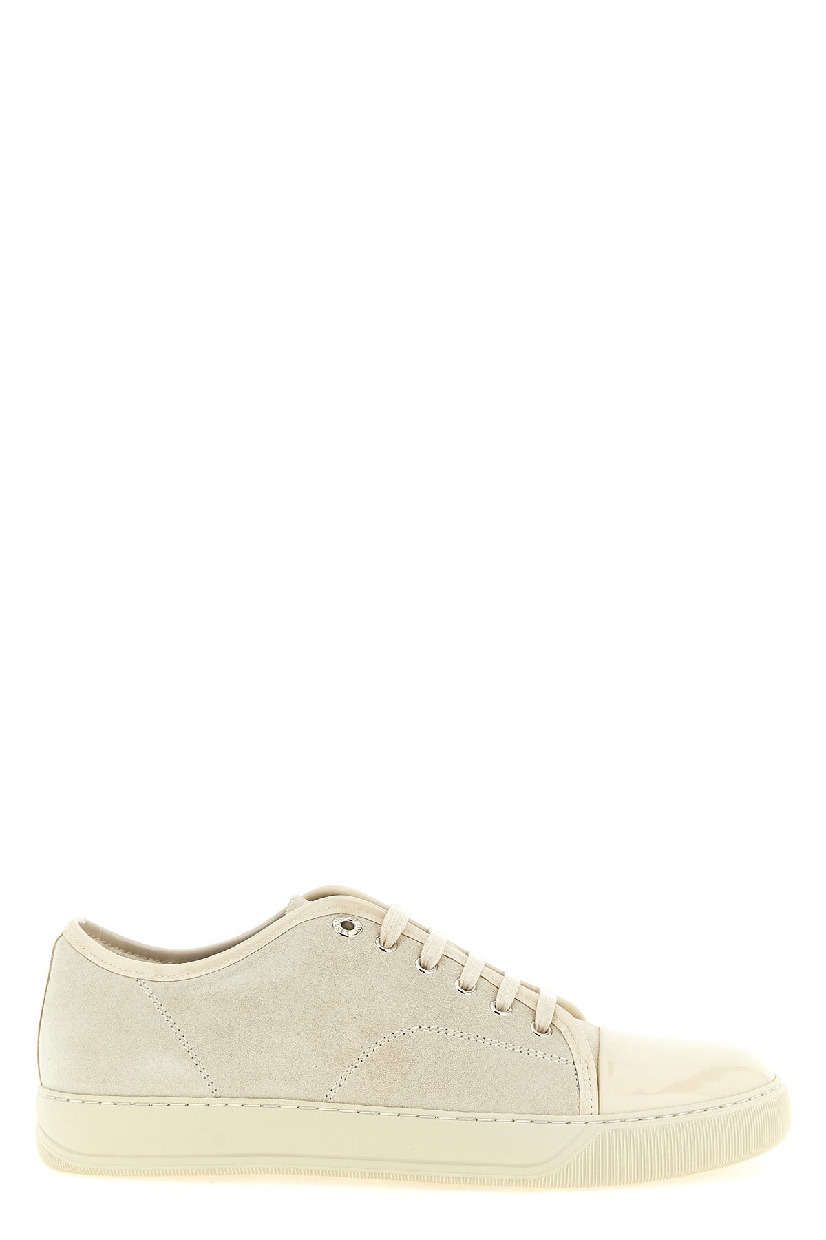 Lanvin Sneakers - Beige Suede Profile