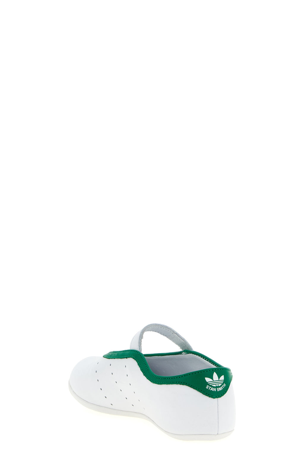 Adidas Originals Ballet Flat - Green heel detail with logo
