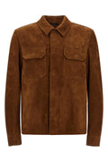 TOM FORD Shirt Jacket - Brown Suede