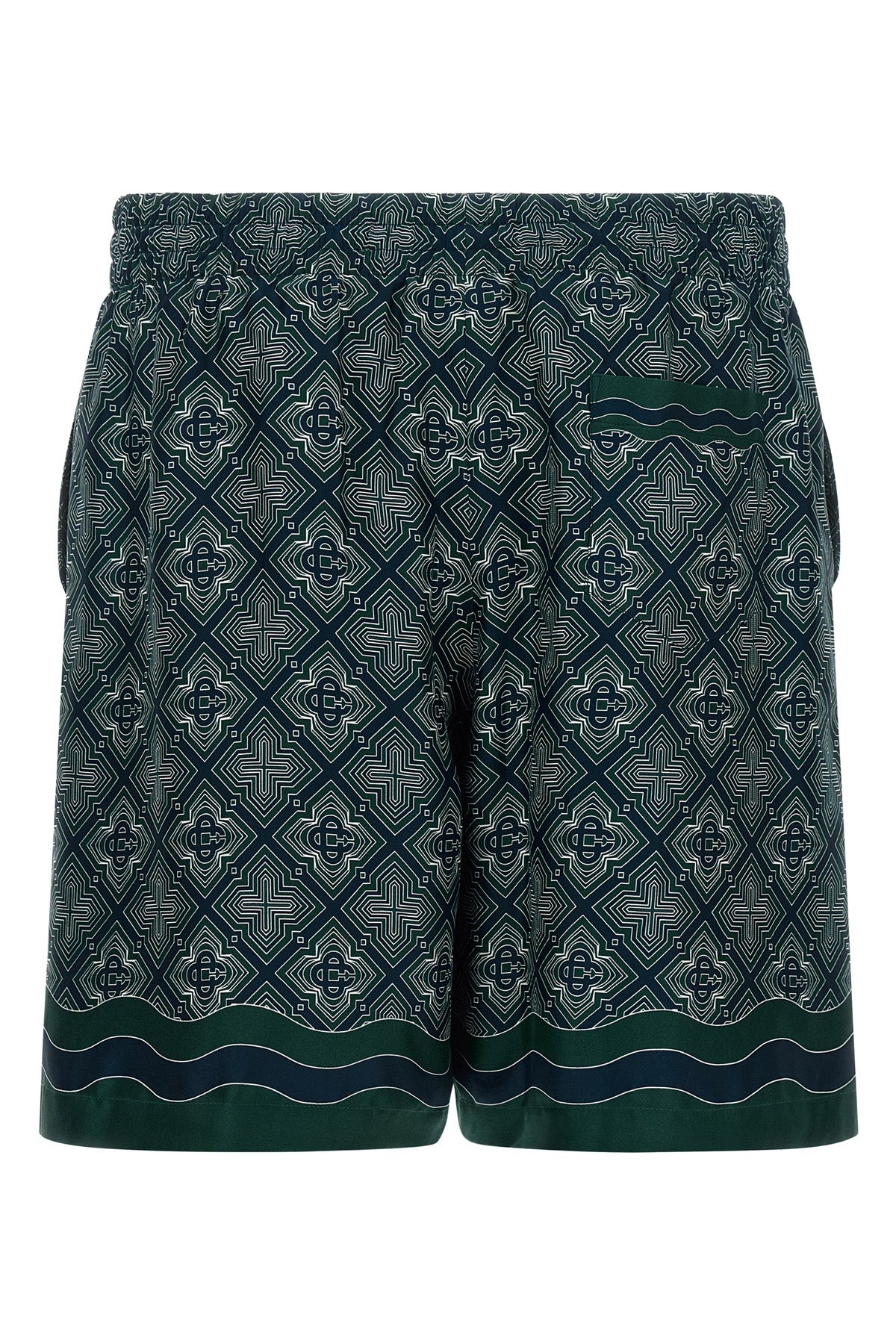 Casablanca Bermuda Shorts - Elasticated Drawstring Waist