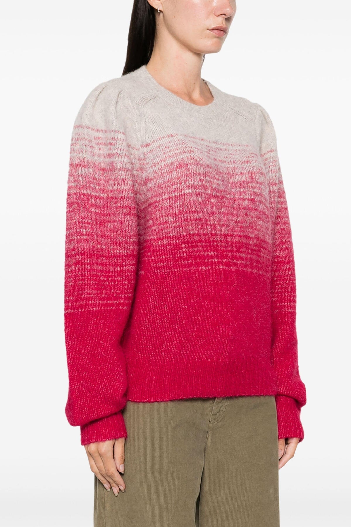 Marant Etoile Jersey - Detalle de hombros fruncidos
